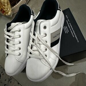 Nautica Kids White Sneakers